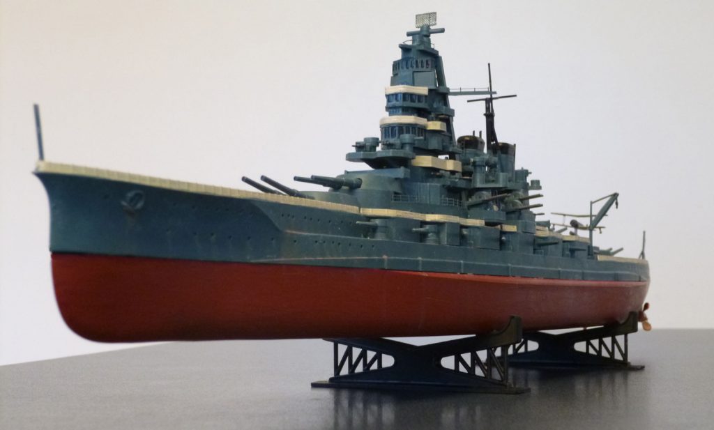 Fujimi 1/450 scale IJN Kirishima battleship