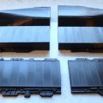 hull parts 1/450 scale USS Bogue Escort Carrier 3D printed Ender 3 Pro