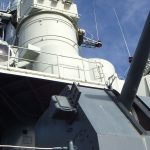 WW2 Battleship USS North Carolina range finder
