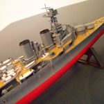 Airfix HMS Hood Battlecruiser model 1/600 scale
