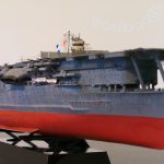 Bow Hasegawa IJN Akagi WW2 Aircraft Carrier 1/450 scale