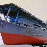 Bow Hasegawa IJN Akagi WW2 Aircraft Carrier 1/450 scale