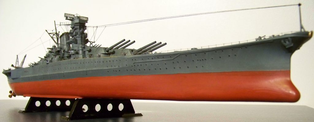 Hasegawa IJN Yamato WW2 Battleship 1/450 scale