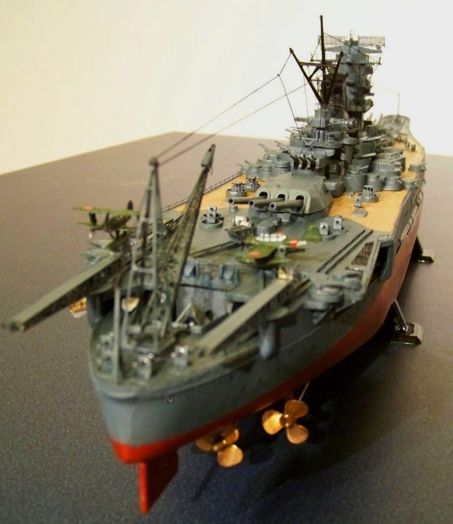 Hasegawa IJN Yamato, 1/450 scale - scaleModelGuy Home