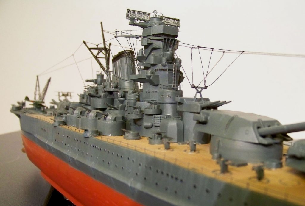 Hasegawa IJN Yamato, 1/450 scale - scaleModelGuy Home