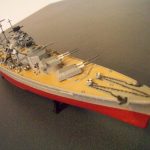 Revell KMS Bismark ww2 battleship 1/600 scale