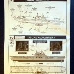 instructions Revell USS Yorktown WW2 Aircraft Carrier 1/485 scale