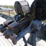 WW2 Battleship USS North Carolina Oerlikon 20 mm Cannon