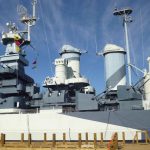 WW2 Battleship USS North Carolina