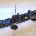 initial assembly German WW1 Torpedo Boat Destroyer V25 3D printed Ender 3 Pro