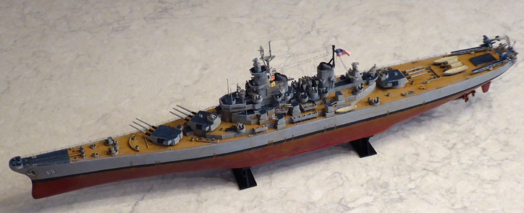 Hasegawa USS Missouri WW2 Battleship 1/450 scale