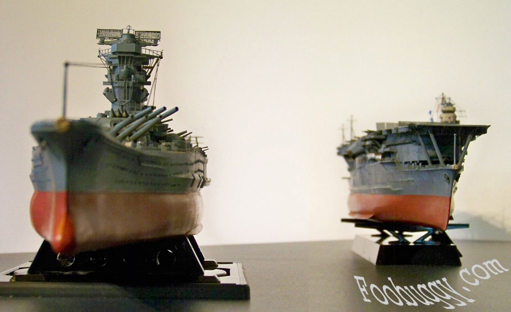 Hasegawa IJN Yamato Battleship and IJN Akagi Aircraft Carrier 1/450 scale