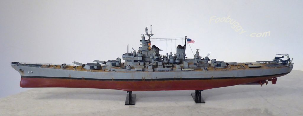 Hasegawa USS Missouri WW2 Battleship 1/450 scale