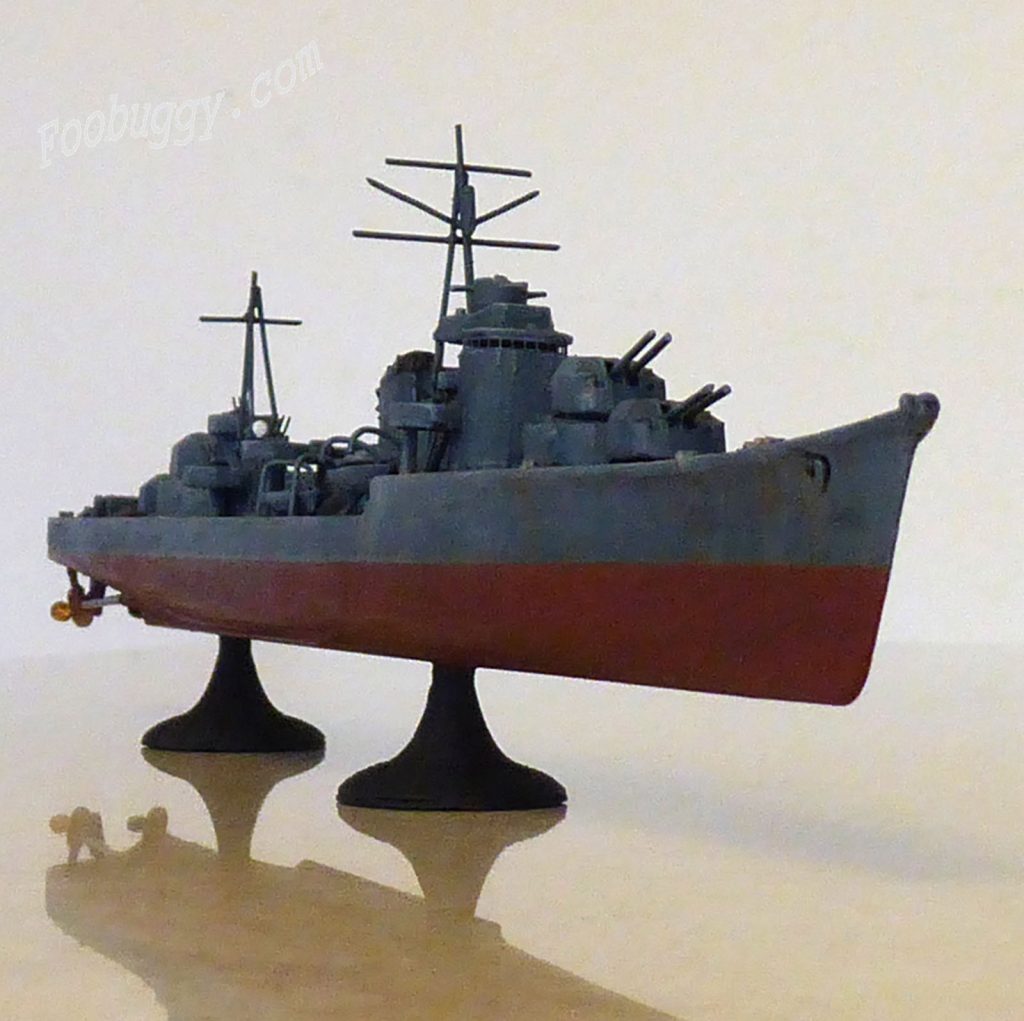 IJN Akizuki WW2 destroyer i/450 scale 3D printed Ender 3 Pro