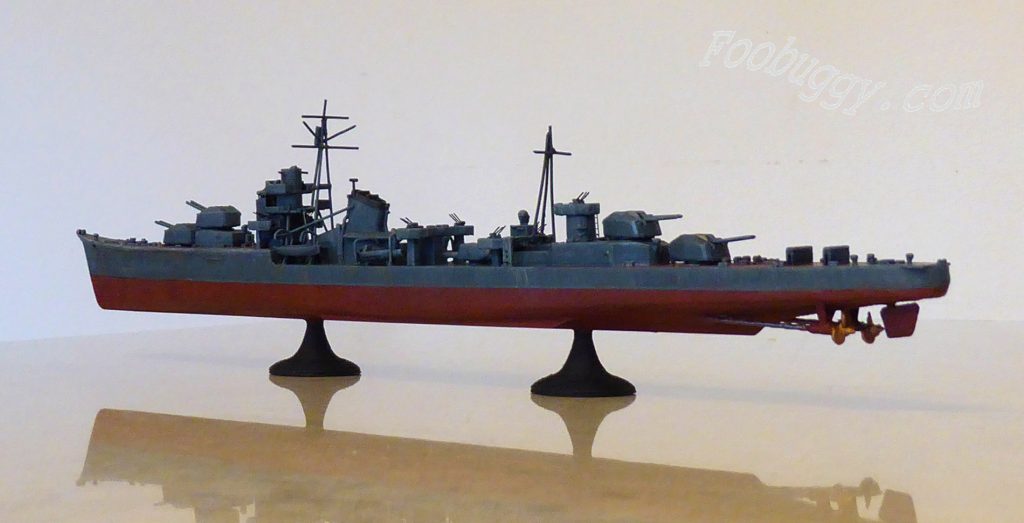 IJN Akizuki WW2 destroyer i/450 scale 3D printed Ender 3 Pro