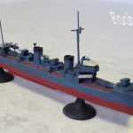 IJN Minekaze WW2 destroyer 1/450 scale 3D printed XYZ Da Vinci Mini