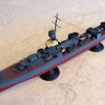 1/450 scale IJN Yabari cruiser 3D printed Da Vinci mini