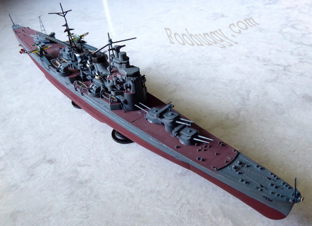 Nichimo IJN Myoko WW2 Cruiser 1/500 scale