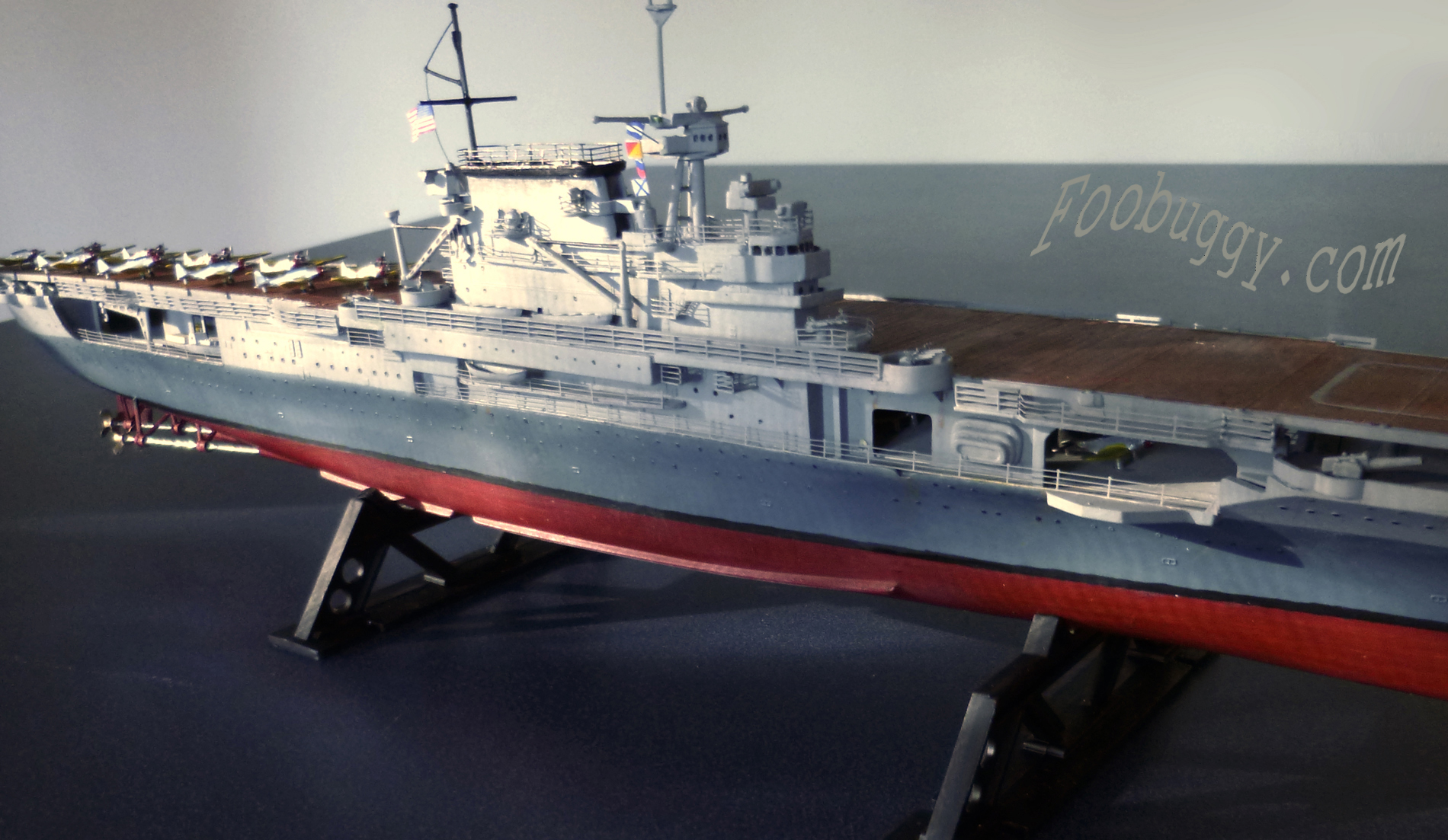 Revell USS Yorktown, 1/485 scale – scaleModelGuy Home