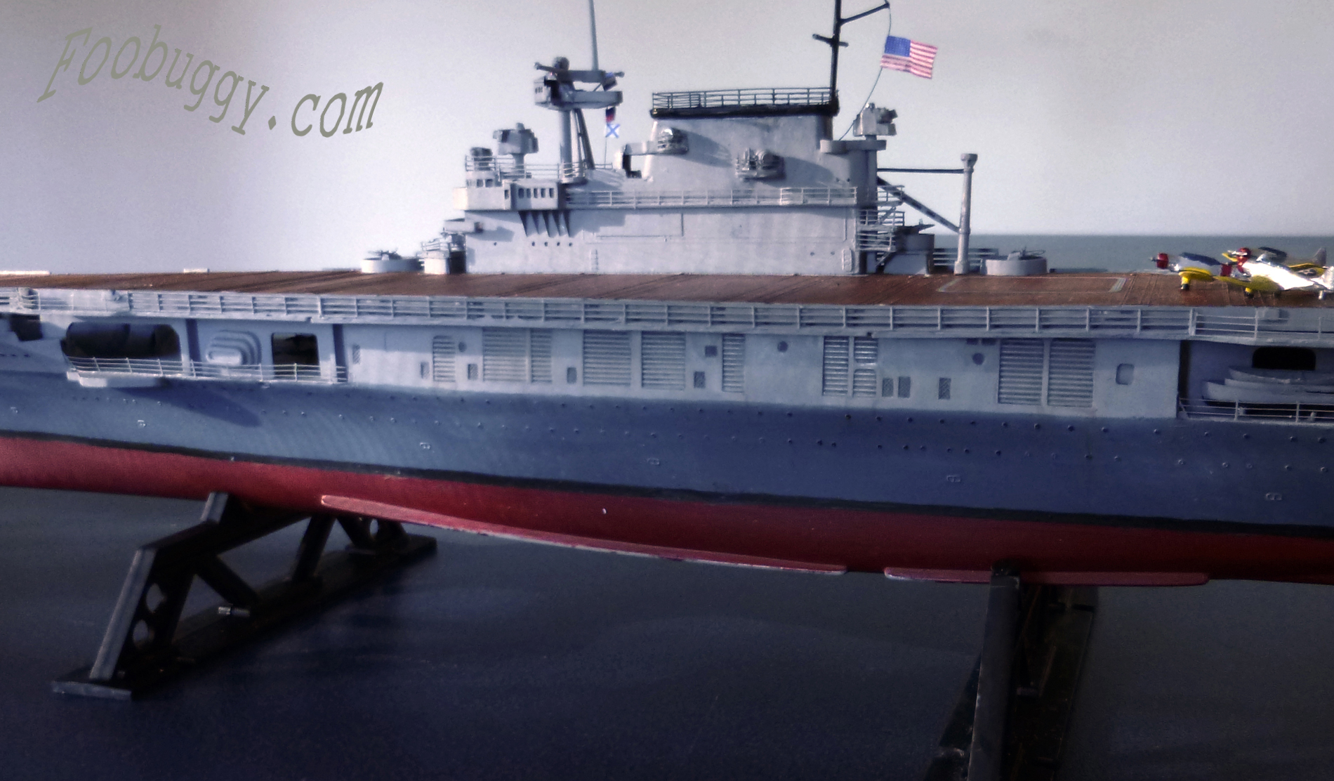 Revell USS Yorktown, 1/485 scale – scaleModelGuy Home