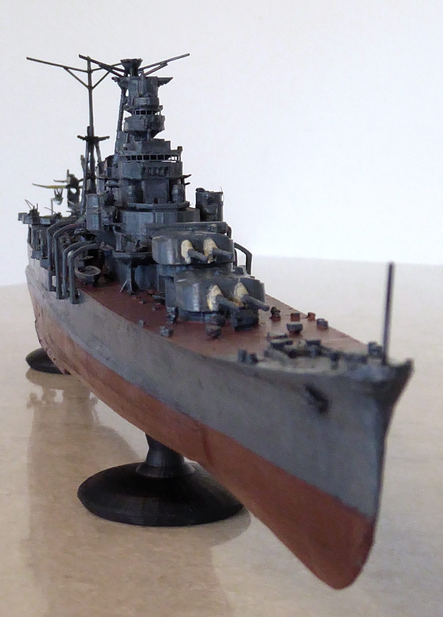 IJN Aoba Heavy Cruiser, 1/450 Scale, 3D Printed Ender 3 Pro ...