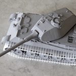 Ender 3 pro print example German Tiger II tank