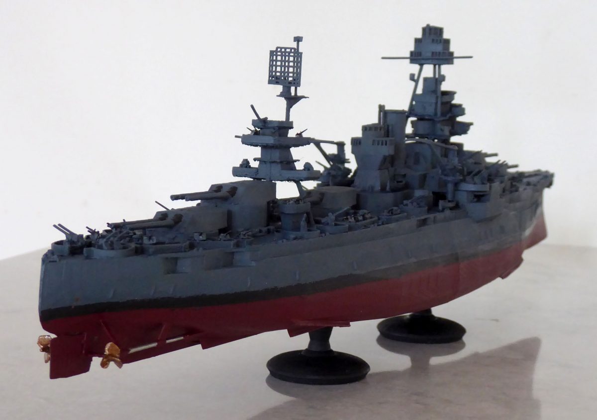 USS Texas Battleship, Ender 3 Pro 3D printed in 1/450 scale ...