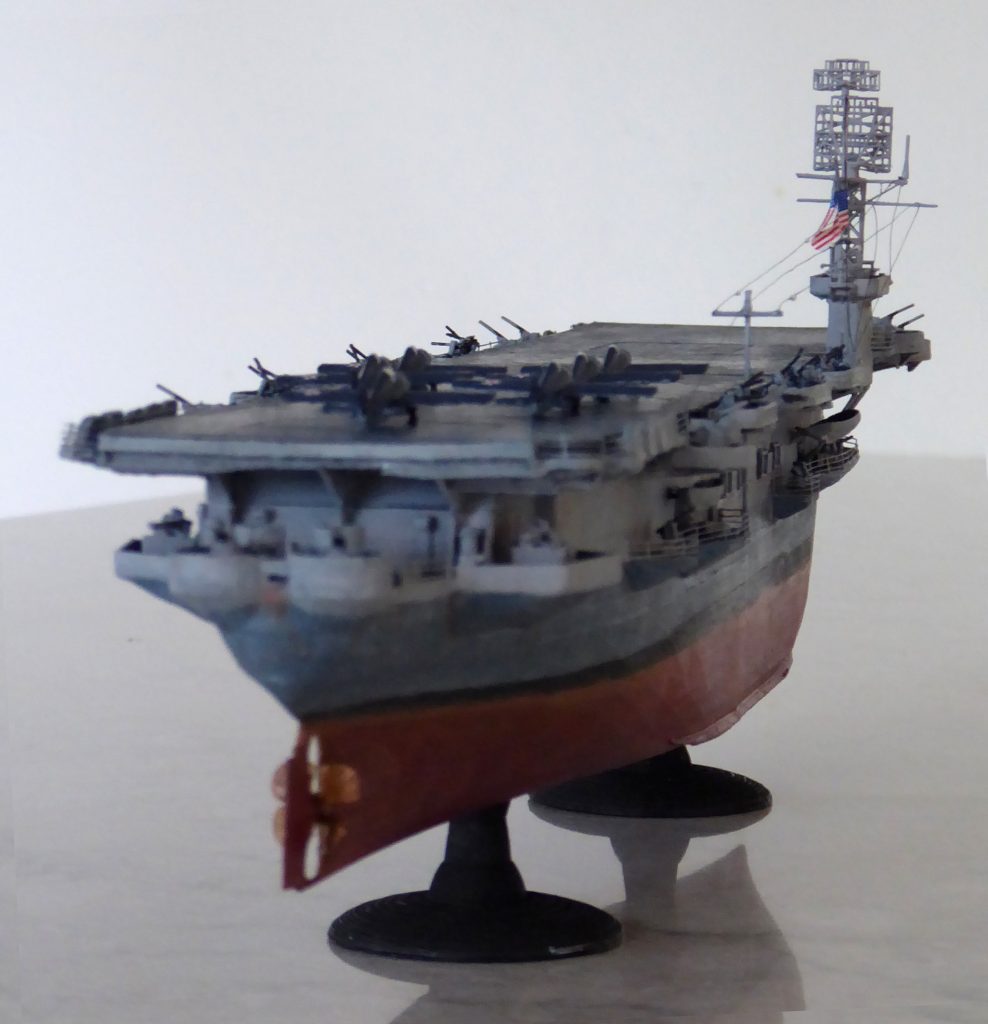 USS Bogue 3D printed in 1/450 scale using Creality Ender 3 Pro and LD ...