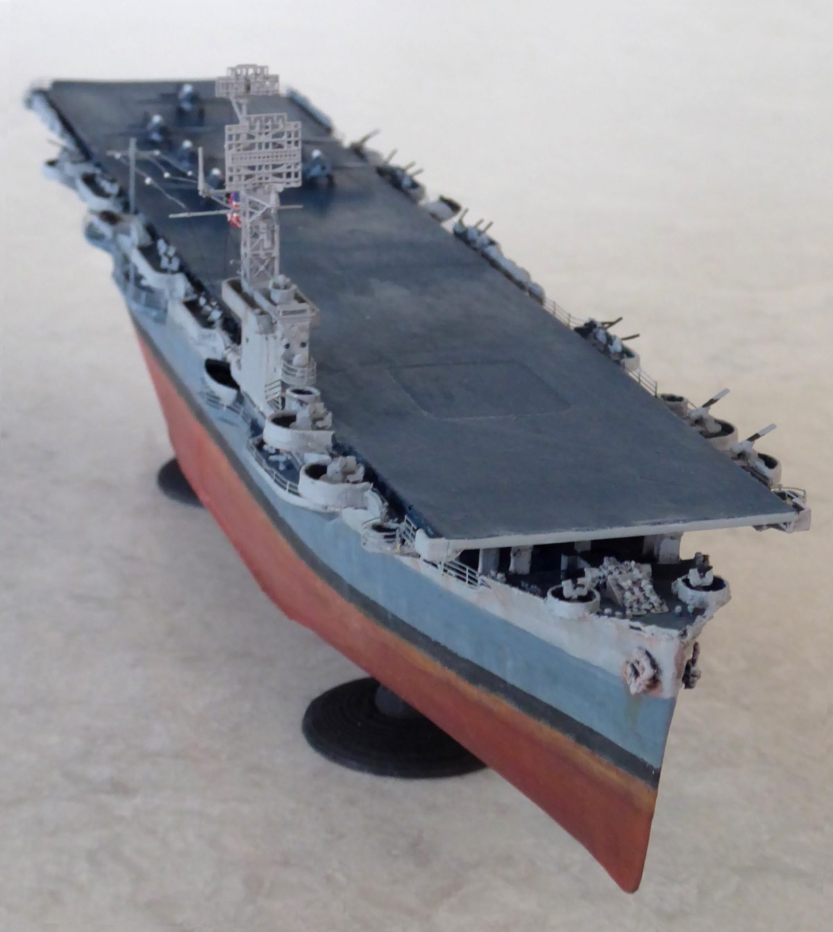 USS Bogue 3D printed in 1/450 scale using Creality Ender 3 Pro and LD ...