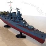 LD-002r and Ender 3 Pro printed WW2 Japanese heavy cruiser IJN Mogami Completed 56