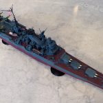 LD-002r and Ender 3 Pro printed WW2 Japanese heavy cruiser IJN Mogami Completed 57