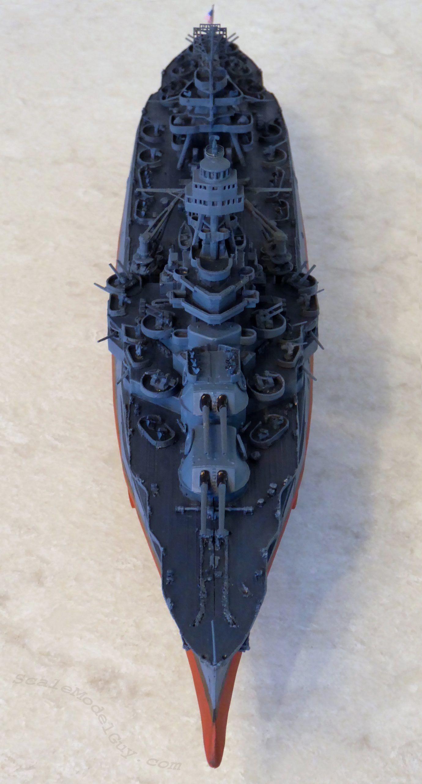 USS Texas Battleship V2, LD-002r 3d printed – scaleModelGuy Home