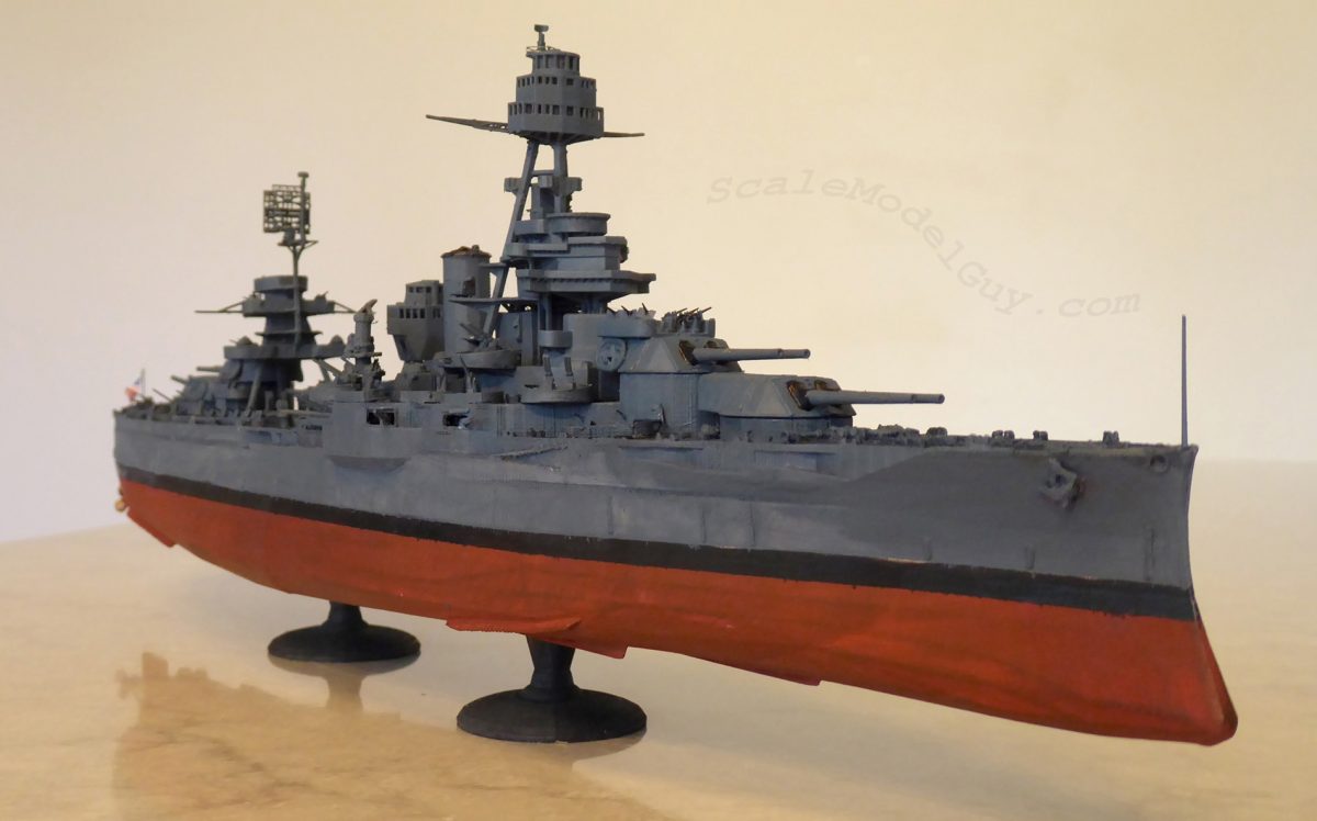 USS Texas Battleship V2, LD-002r 3d printed – scaleModelGuy Home