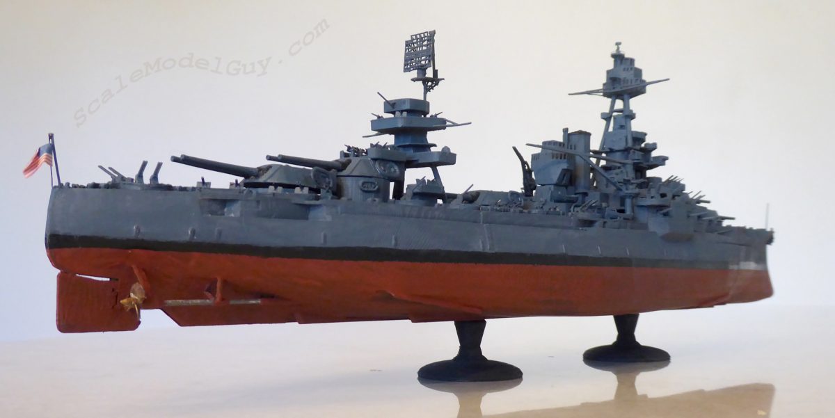 USS Texas Battleship V2, LD-002r 3d printed – scaleModelGuy Home